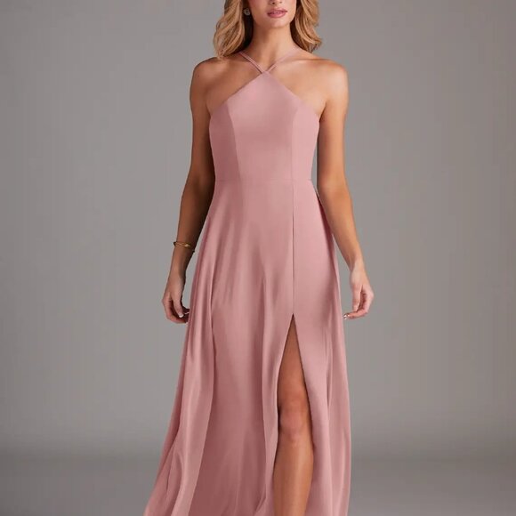 Azazie Bailey Bridesmaid Dress - Size Small (A4) - Worn Once & No Alterations! - Picture 1 of 6